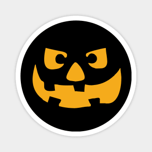 Kids Spooky Halloween Jack O' Lantern Face Magnet